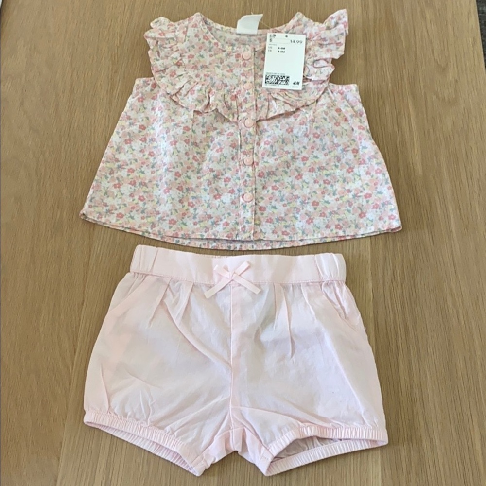 H&M 4-6 mo outfit